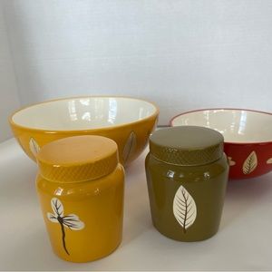 TAG Mixing Bowl and Condiment set